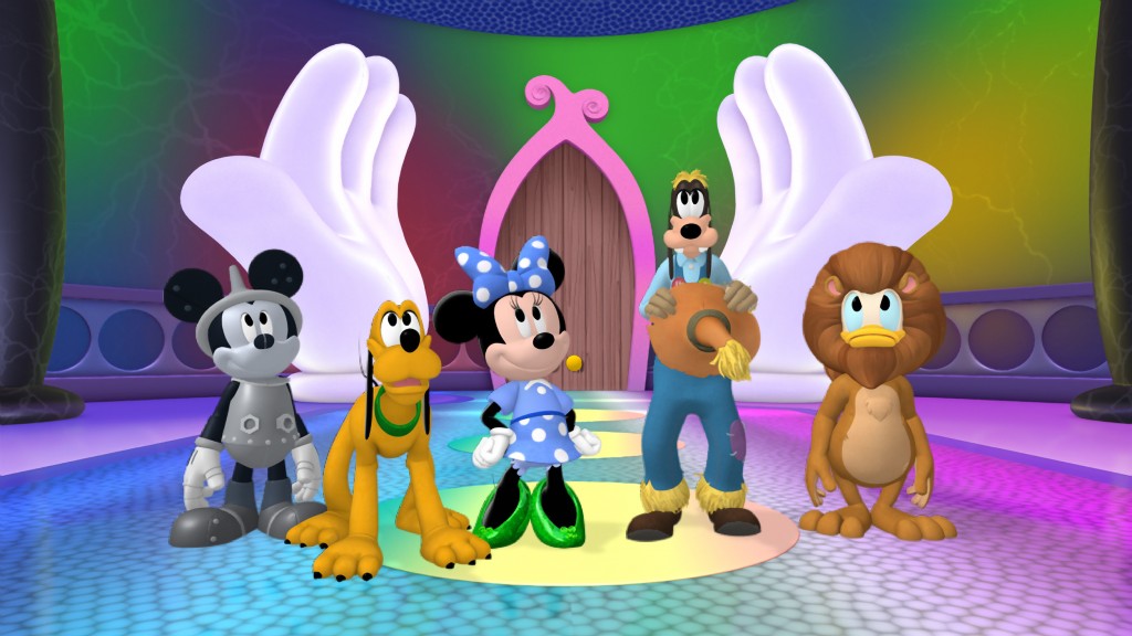 MICKEY MOUSE, PLUTO, MINNIE MOUSE, GOOFY, DONALD DUCK
