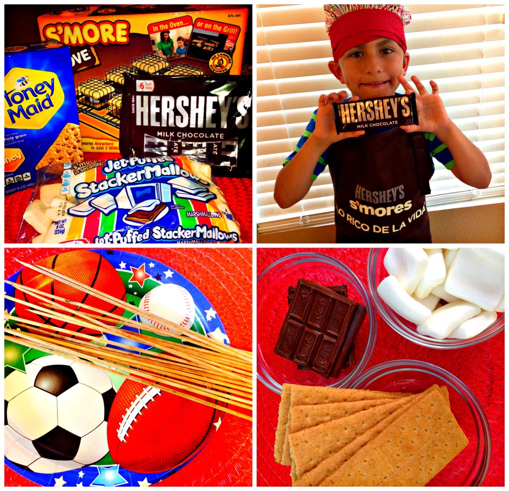 Receta para preparar S'mores de Hershey's