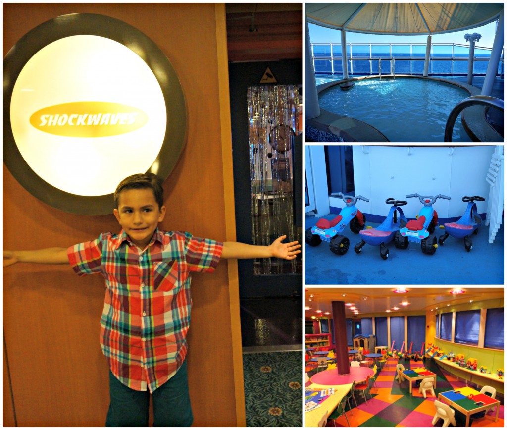 Actividades paras los niños en el Crown Princess