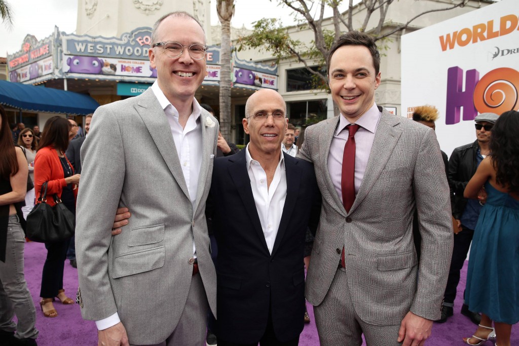 Tim Johnson, Jeffrey Katzenberg, Jim Parsons