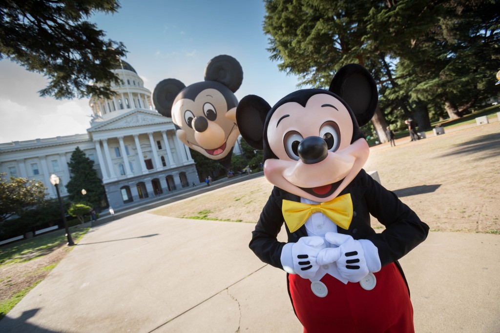 Mickey Mouse at Capitol