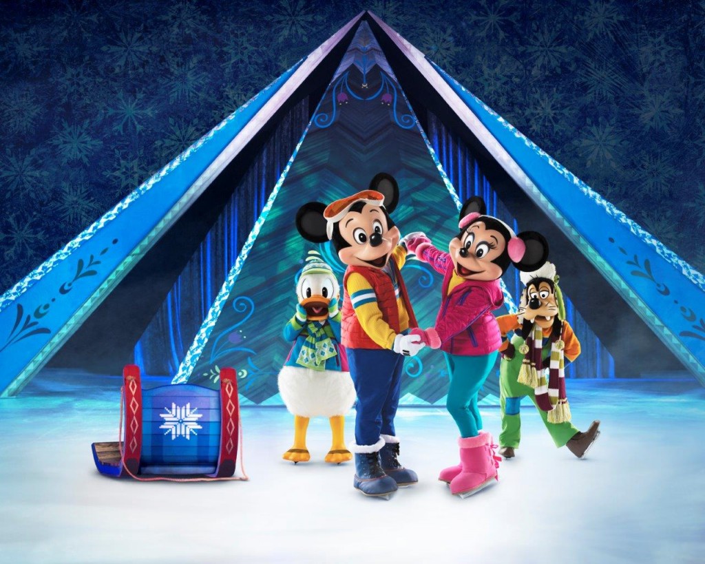 Mickey Minnie Donald Goofy Disney On Ice FROZEN