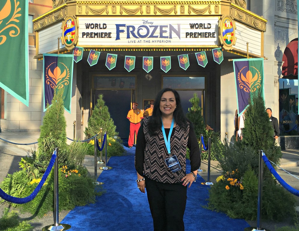 Alfombra Azul de Frozen