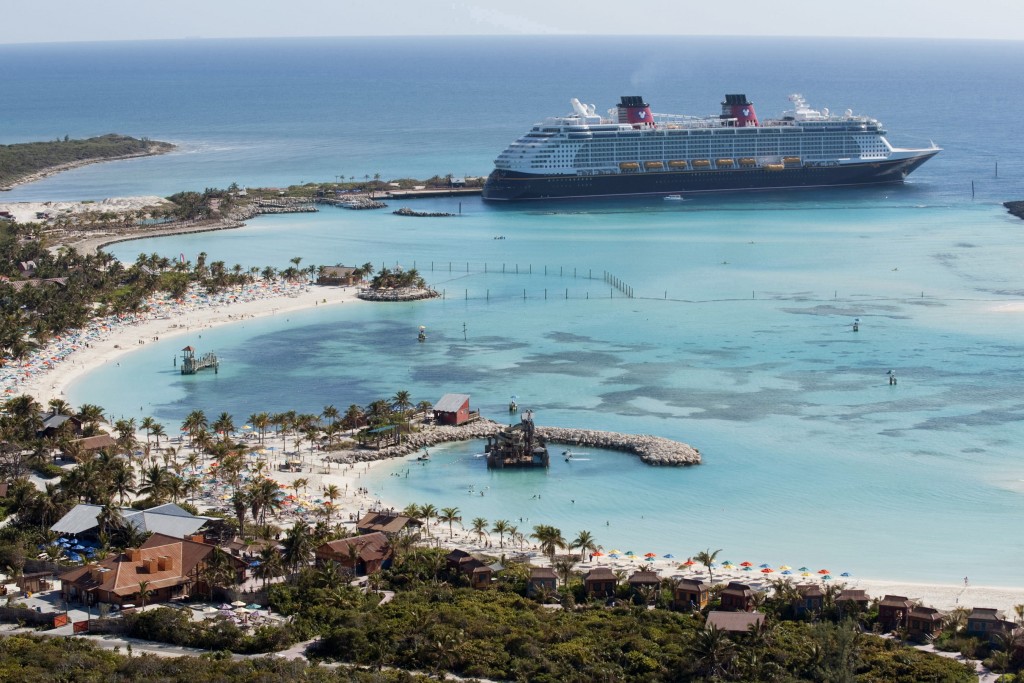 All 2018 Disney Cruise Line sailings from Port Canaveral and Miami to the Bahamas and Caribbean include a stop at Castaway Cay, Disney’s private island paradise. In a setting of crystal-clear turquoise waters, powdery white-sand beaches and lush landscapes, the island offers activities for every member of the family. (David Roark, photographer)