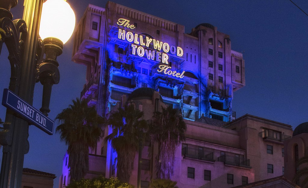 TWILIGHT ZONE TOWER OF TERROR FINAL CHECK-OUT CELEBRATION (ANAHEIM, Calif.)  Guests will enjoy the Twilight Zone Tower of Terror and its eerie adventure during the final "check-out celebration, throughout Halloween Time at the Disneyland Resort. The spooky Halloween season returns to the Disneyland Resort in 2016 from Sept. 9 through Oct. 31. The final chance for guests to check in at the spooky attraction is Jan. 2, 2017, at Disney California Adventure Park. (Paul Hiffmeyer/Disneyland)