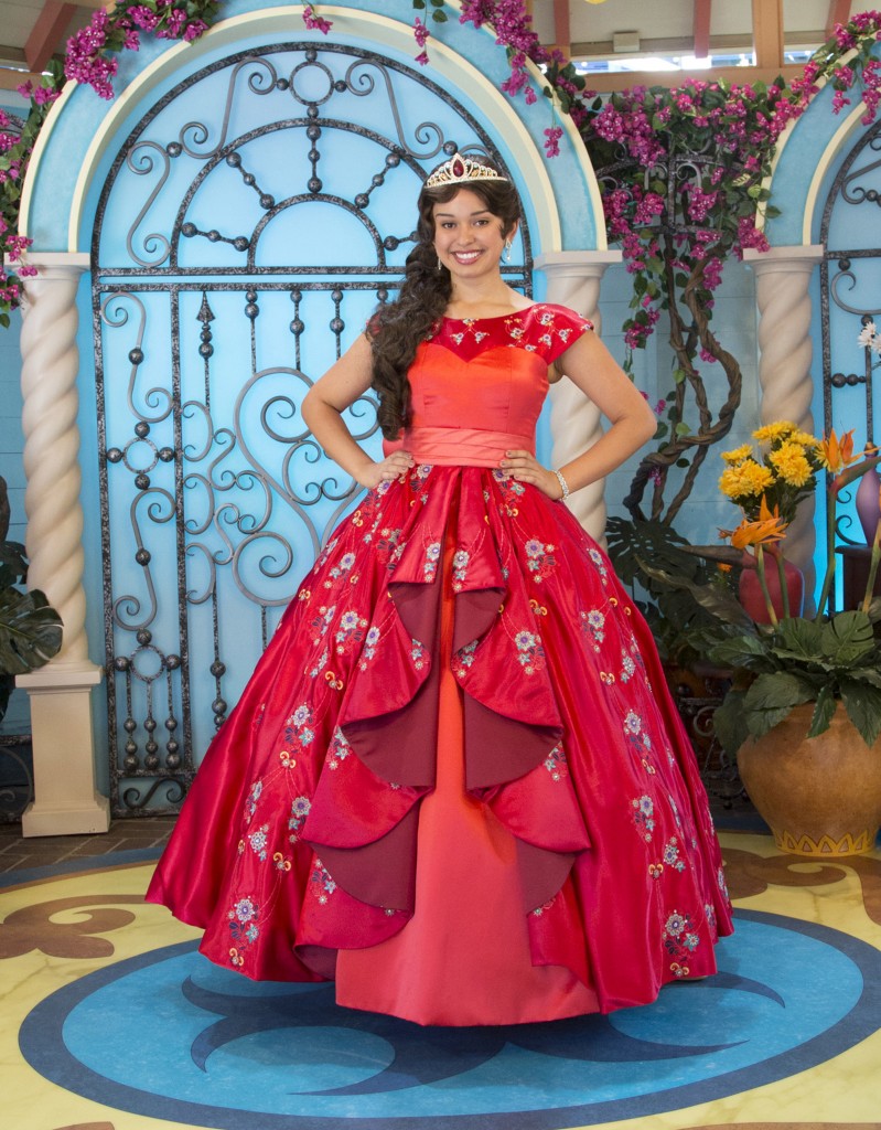 MEET PRINCESS ELENA -- Princess Elena, the first Disney Princess inspired by diverse Latin American cultures, will make her Disneyland Resort debut as part of the Festival of Holidays. She will perform a song in "Princess Elena's Musical Grand Arrival," and she will appear at a character greeting location at Disney California Adventure park (pictured). Guests will recognize this brave and adventurous teenager from the Disney Channel series "Elena of Avalor." (Scott Brinegar/Disneyland)