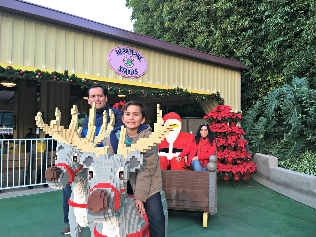 Santa Claus en Legoland, California