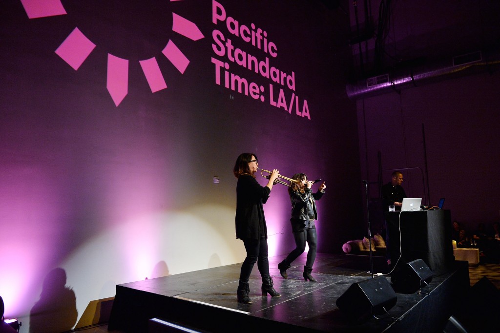 LOS ANGELES, CA - JANUARY 18:  Ceci Bastida performs onstage during Pacific Standard Time: LA/LA Countdown Celebration on January 18, 2017 in Los Angeles, California.  (Photo by Stefanie Keenan/Getty Images for Polskin Arts & Communications Counselors)