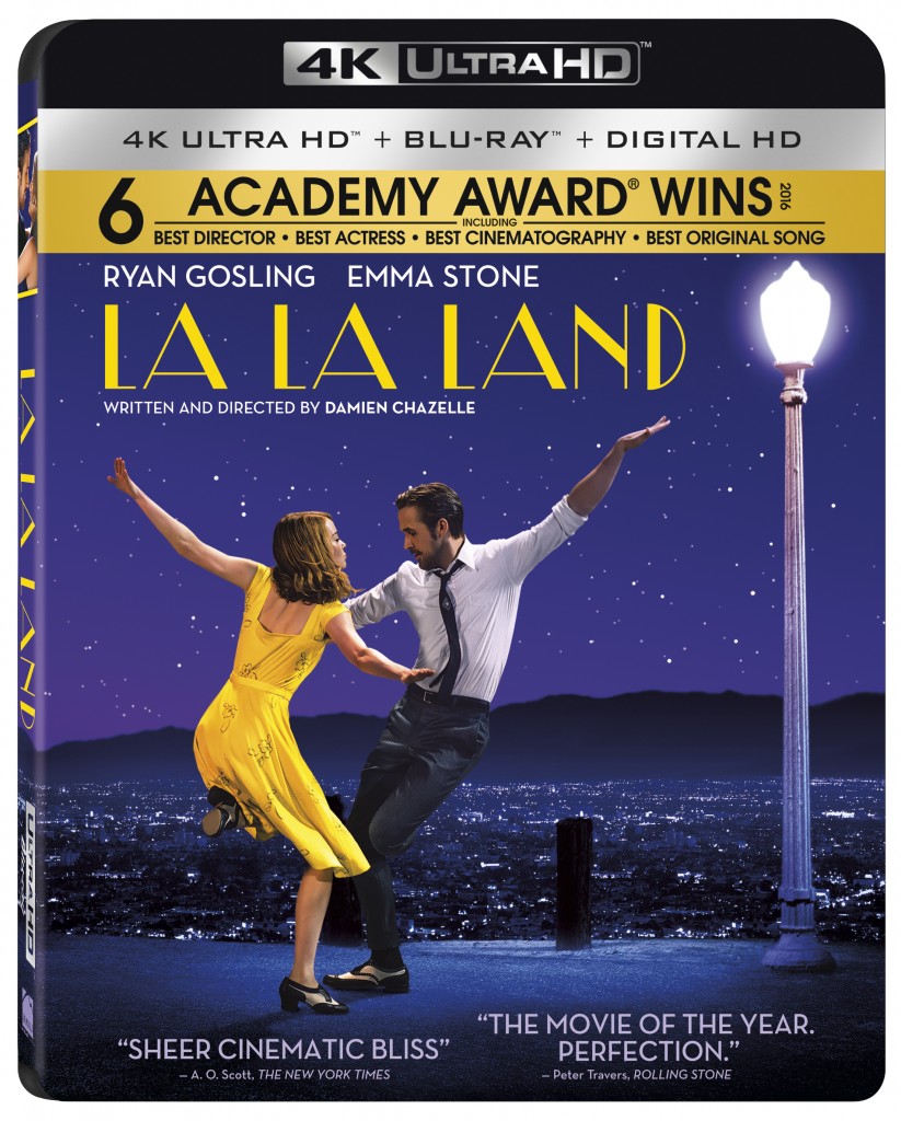 La La Land Desembarca en Digital HD el 11 de Abril y en 4K Ultra HD Combo Pack, Blu-rayTM Combo Pack y DVD el 25 de Abril de la mano de Lionsgate¹s Summit Entertainment Label