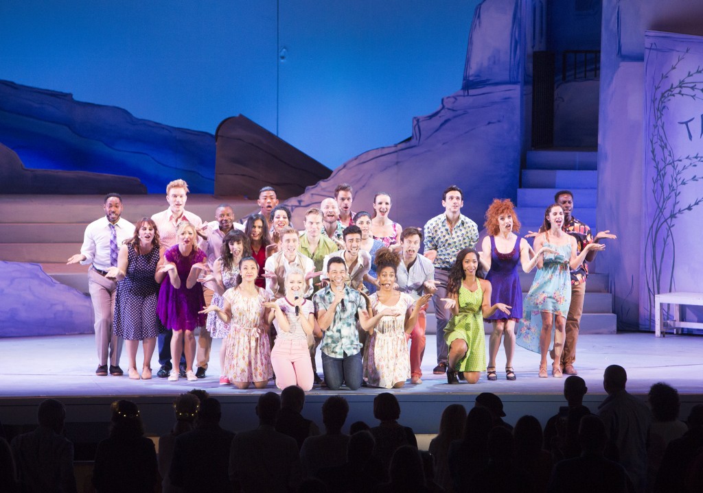 The cast of Mamma Mia! Photos by Craig T. Mathew and Greg Grudt/Mathew Imaging