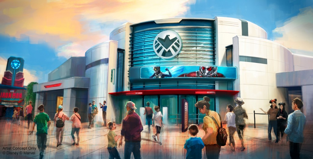 A new Marvel attraction is planned for Hong Kong Disneyland, where guests will be invited to team up with Ant-Man and The Wasp to fight Arnim Zola and his army of Hydra swarm bots in a thrilling new adventure.