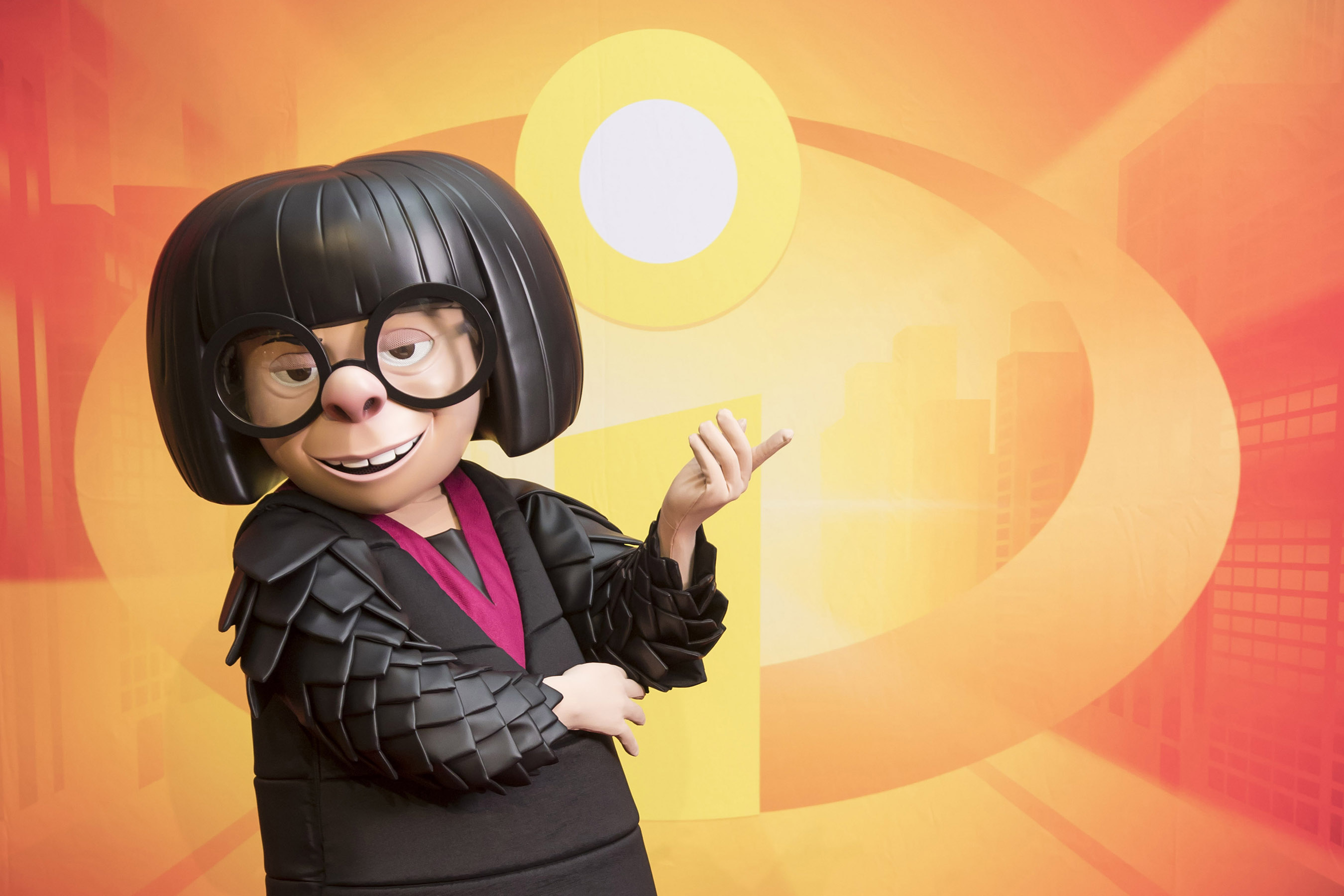 EDNA MODE ARRIVES AT PIXAR PIER AT THE DISNEYLAND RESORT (ANAHEIM, Calif.) 