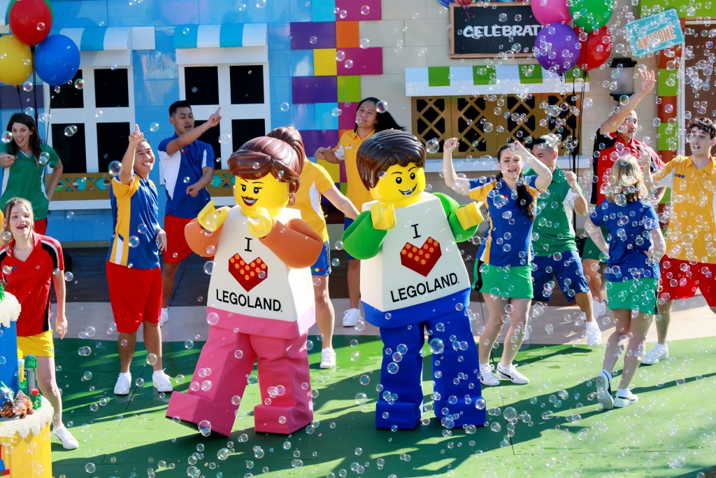 Emily and Jake, new characters at Legoland California on Tuesday, March 5, 2019.(Photo by Sandy Huffaker/Legoland)