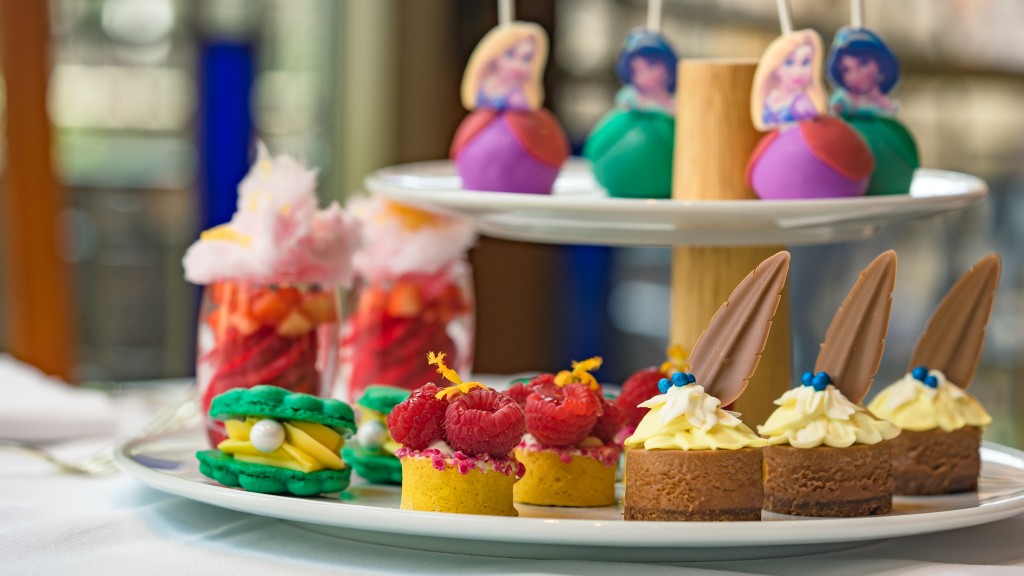 Disney Princess Breakfast Adventures at Disney's Grand Californian Hotel & Spa - Assorted Desserts