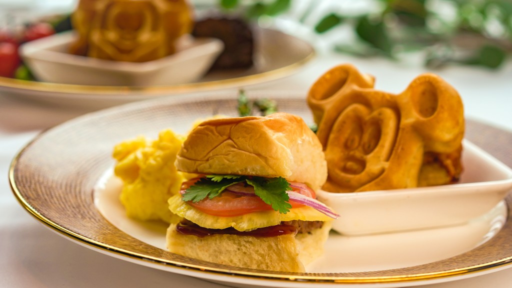 Disney Princess Breakfast Adventures at Disney's Grand Californian Hotel & Spa - Pulled Beef Slider