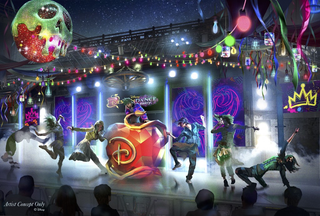 DescenDANCE Party during Oogie Boogie Bash at Disney California Adventure Park