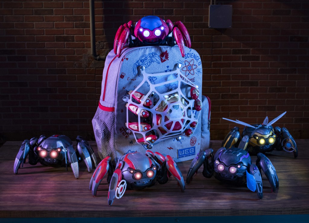 Avengers Campus Merchandise – Spider-Bot Tactical Upgrades and Spider-Man Backpack