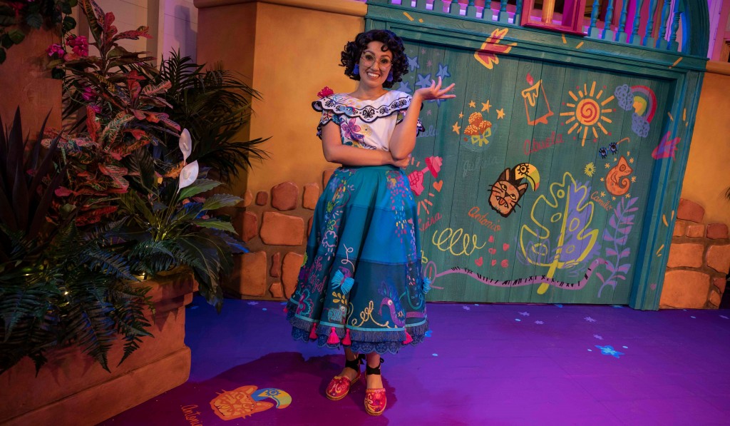 ÁDisney Viva Navidad! at Disney California Adventure Park - Mirabel from DisneyÕs all-new musical comedy, ÔEncantoÕ