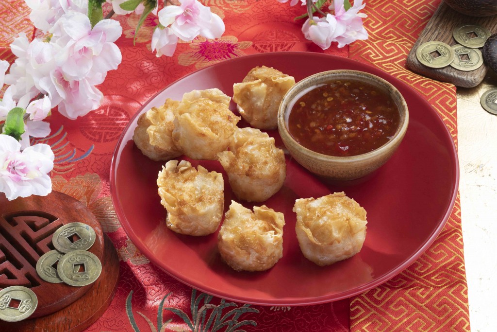 Shrimp and Vegetable Shumai at Lunar New Year at Universal Studios Hollywood