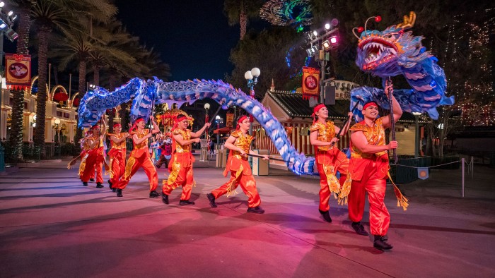 "Mulan's Lunar New Year Procession" at Disney California Adventure Park