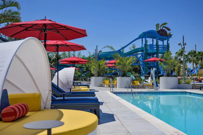 Pixar Place Hotel at Disneyland Resort – Water Play Area